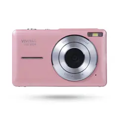 VIVITAR - Camara Digital Popsnap 44MP 16X Zoom Rosada 1080p