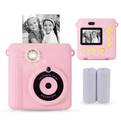 VIVITAR - Camara Digital InstaPrint 12MP Pantalla Tactil Rosa