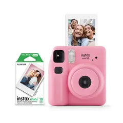 Fujifilm - Camara Instantanea Instax Mini SE Rosada 10 Pelaculas