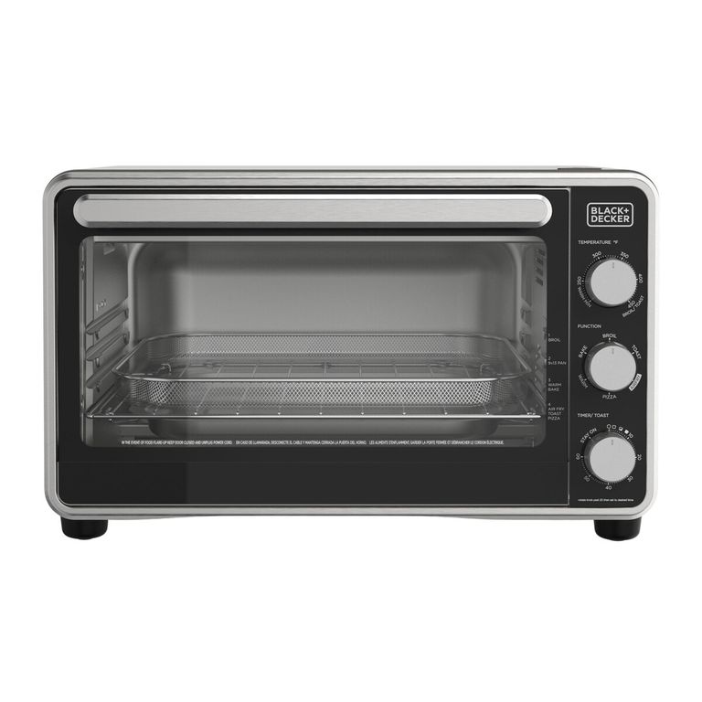 Horno Tostador Black Decker Crisp N Bake PRO 6 Rebanadas 1500W