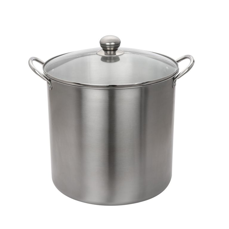 Olla Conservas 21.5L Acero Inoxidable con Rack