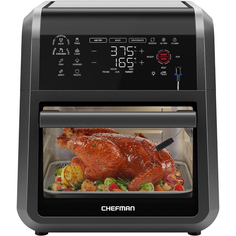 Freidora de Aire Chefman 12L 5en1 Rotisserie 1700W