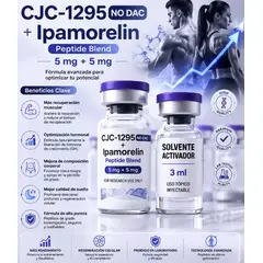 GENERICO - CJC-1295 NO DAC + Ipamorelin El Stack PEPTIDO Más Buscado para Recuperación y Rendimiento