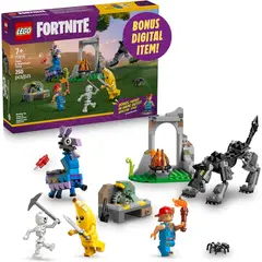 LEGO - Fortnite Peely Sparkplug Camp 77075 Set Construccian