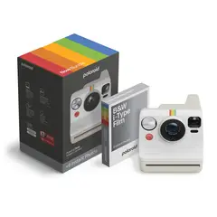 POLAROID - Camara Instantanea Now Gen 3 Pebble White Bundle