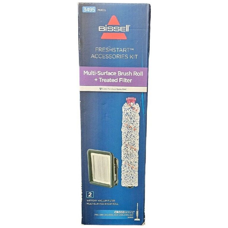 Kit Accesorios CrossWave 3495 Cepillo Multisuperficie Filtro