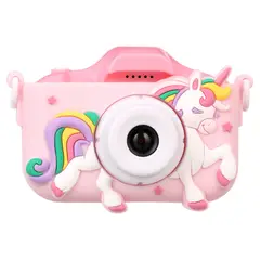 VIVITAR - Camara Niaos Kidzcam Unicornio 8MP 1080p Rosa
