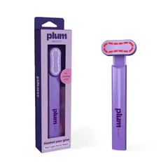 PLUM - Varita Facial Beauty Luz Roja Vibratoria 180a LED Recargable