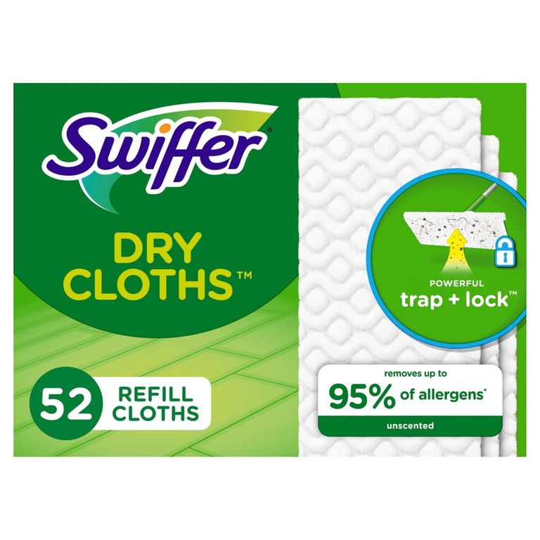 Paaos Secos Swiffer Sweeper Repuesto 52 Unidades Multisuperficie