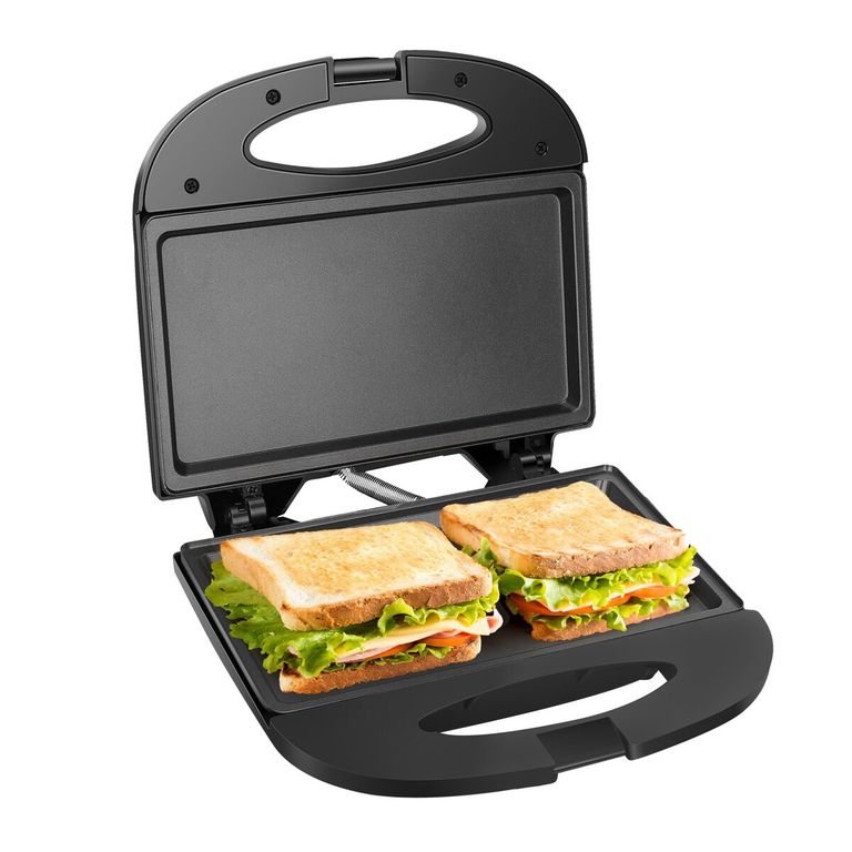 Sandwichera Bene Casa BC98871 Antiadherente 750W Negra