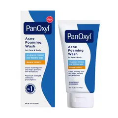 PANOXYL - Limpiador Espumoso 10 Peraxido Benzoilo 156g