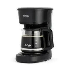 MR COFFEE - Cafetera Mr. Coffee 12 Tazas Programable Negra