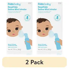 Baby - Inhalador Nasal Frida NoseFrida Salino 2 Pack 80g
