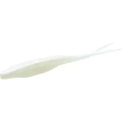 ZOOM - Seauelo Super Fluke 5 Pulgadas White Pearl Pesca