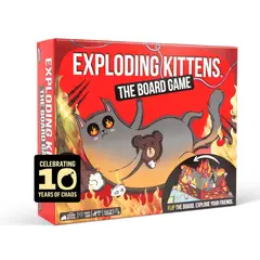 EXPLODING KITTENS - Juego de Mesa Party 2 a 6 Jugadores