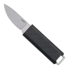 STEALTH - Cuchillo CRKT Scribe Hoja Fija D2 1.74 Negro EDC