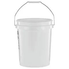 GENERICO - Balde Utility United Solutions 5 Galones Plastico Blanco