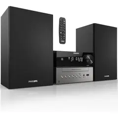 PHILIPS - Equipo Bluetooth CD USB FM 18W Control Remoto