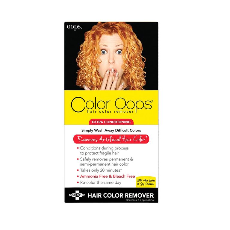 Removedor de Color de Cabello Color Oops Extra Conditioning 1 Aplicacian