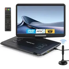 GENERICO - Reproductor DVD Portatil POFOTO 17.5 Pantalla 15.6 HDMI TV