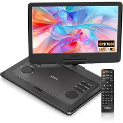 GENERICO - DVD Portatil KPKUE 15.6 FHD 1920x1080 HDMI Pantalla Giratoria