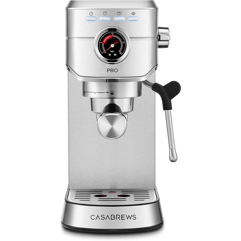 Cafetera Espresso CASABREWS 5418 PRO 20 Bar Acero Inoxidable
