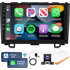 HONDA - Estareo Android 2G64G CRV 20072011 CarPlay Inalambrico