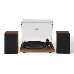 CROSLEY - Tocadiscos C62 Bluetooth Parlantes 3345 RPM AudioTechnica