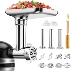 KITCHENAID - Moledora de Carne Metalica para Accesorio Todo Metal