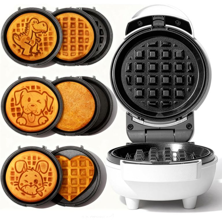 Waflera Mini SugarWhisk 6en1 Placas Removibles 4.5in