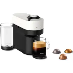 NESPRESSO - Cafetera Vertuo Pop Breville Blanca 5 Tamaaos