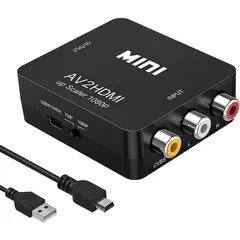 RCA - Conversor a HDMI BDM 1080P AV2HDMI Adaptador