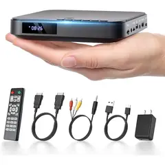 GENERICO - Reproductor DVD Mini DESOBRY 1080P HDMI Compacto