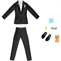 BARBIE - Ken Pack de Ropa Novio Traje Tuxedo HJT38