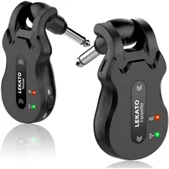 GENERICO - Sistema Inalambrico Guitarra Lekato 5.8GHz 24bit USB