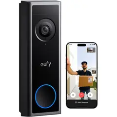 EUFY - Timbre Camara C31 2K FHD Bateraa Cableado WiFi