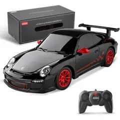 PORSCHE - Auto Control Remoto BEZGAR 911 GT3 RS 124 Negro