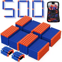 ELITE - Dardos Tudaymol Nerf 500 Unidades 7.2x1.2cm Azul