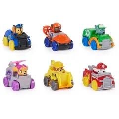 PAW PATROL - Set 6 Vehaculos Mini Pup Squad Racers