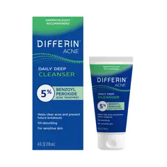 GENERICO - Limpiador Facial Differin 5 Peraxido De Benzoilo 118ml