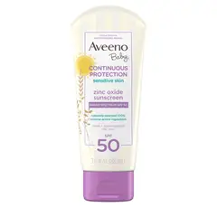 Baby - Bloqueador Solar Aveeno SPF 50 axido de Zinc 88mL