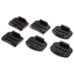 GOPRO - Monturas Adhesivas AACFT001ID Pack 6 Para HERO