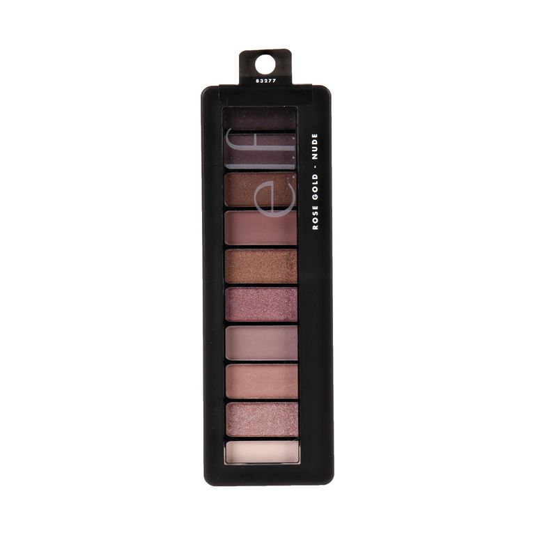 Paleta de Sombras e.l.f. Nude Rose Gold 10 Tonos Shimmer