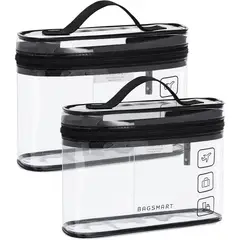 GENERICO - Bolsas neceser transparentes BAGSMART TSA 2 pack
