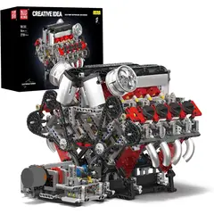 MOULD KING - Kit bloques V8 Engine 10130 2718 piezas