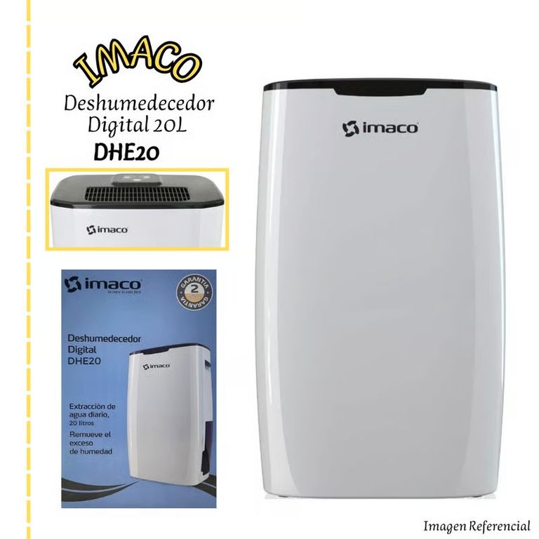 Deshumedecedor Digital Recipiente 3Lt DHE20