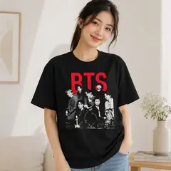 GENERICO - POLO BTS PARA MUJER PARA FANS DE ARMYS