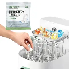 SMART - Tabletas detergentes para lavadora de Biberones x30 Und Limpieza Profunda