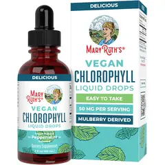 GENERICO - Clorofila orgánica MaryRuths Clorofila líquida vegana Suplemento energético desodorante natural