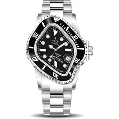 GENERICO - Reloj Automaatico ILLIMITE Miyota 40mm Acero Inoxidable
